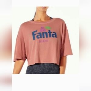 Nwt Wildfox Cropped Tee Women Small